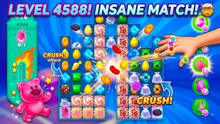 Candy Crush Soda Level 4588 Walkthrough | No Boosters! screenshot 5