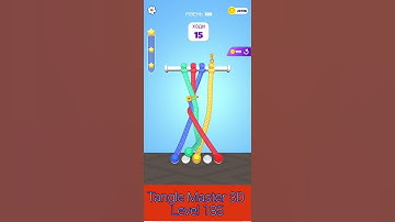 Tangle Master 3D Level 185 Walkthrough Мастер 3D распутывания #185level #shorts #TangleMaster3D