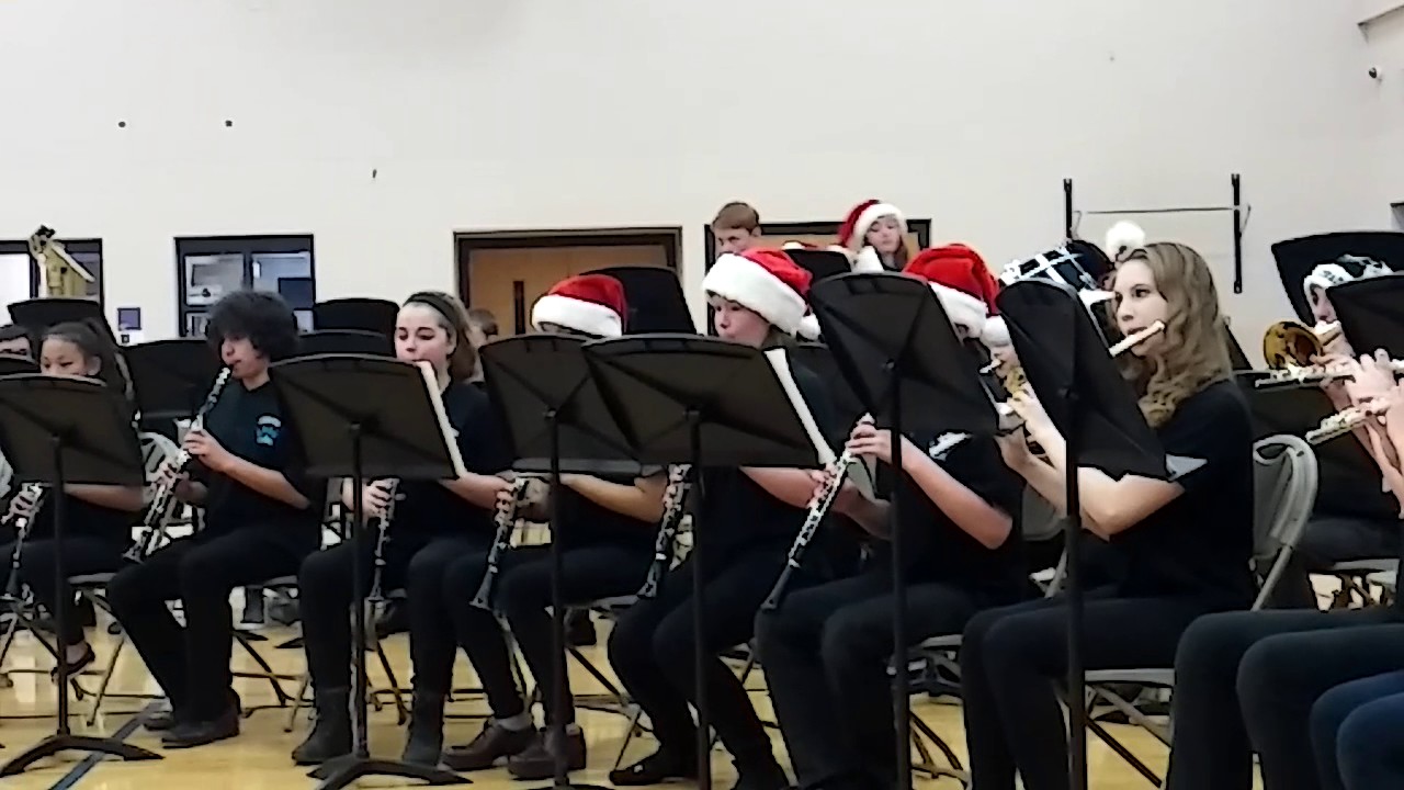 Creighton Middle School Christmas show YouTube