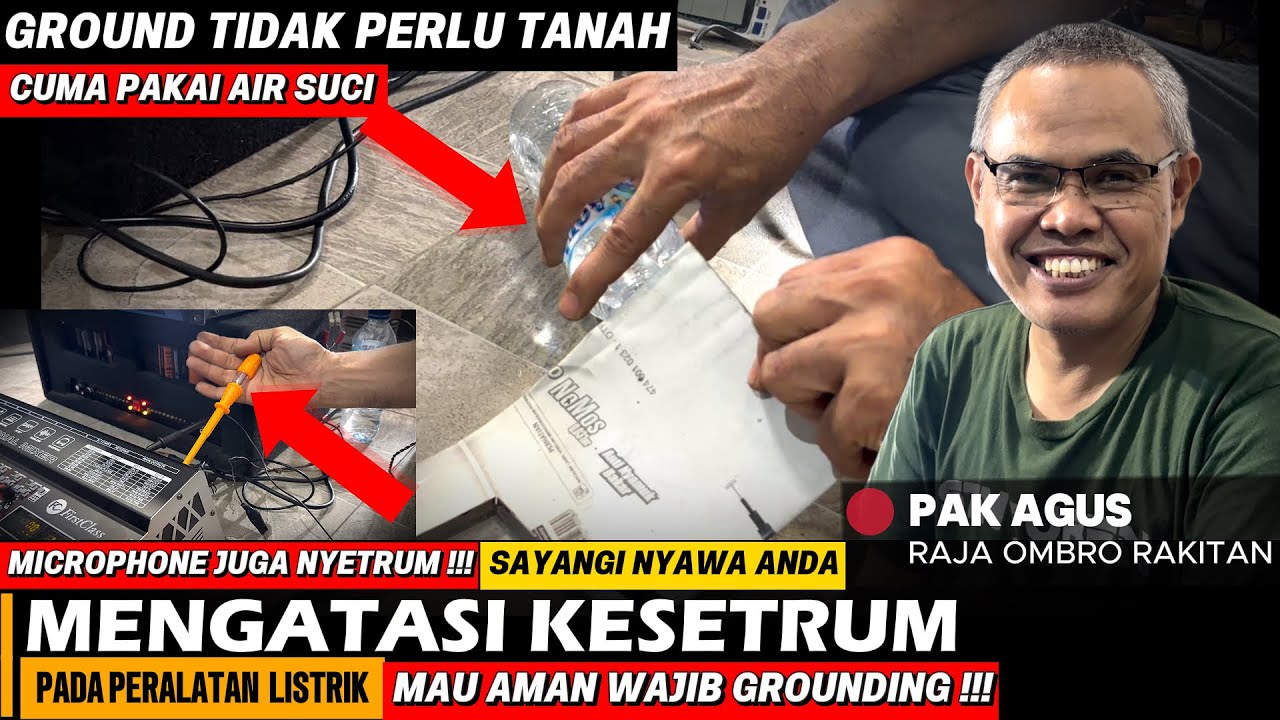MASIH SAYANG NYAWA TAPI HOBI ELEKTRO‼️ || Grounding Pada Peralatan Listrik dan Sund System