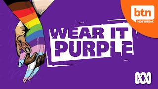 Celebrating Wear it Purple Day 2022