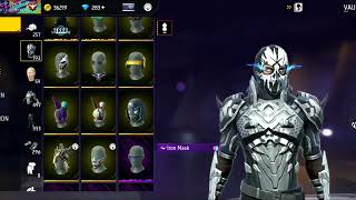 SILVER THREAT BUNDLE BEST COMBINATION IN HINDI || NEW MAGIC CUBE BUNDLE DRESS COMBINATION FREE FIRE.