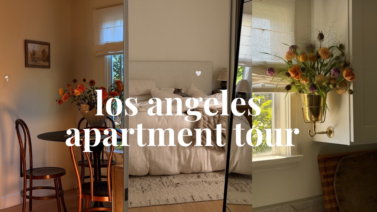 LOS ANGELES APARTMENT TOUR