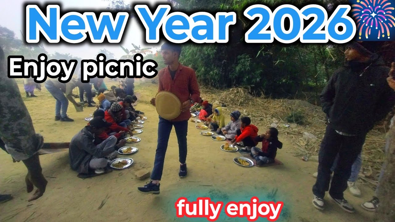 New year enjoy picnic 🧺 Ravin Reddy