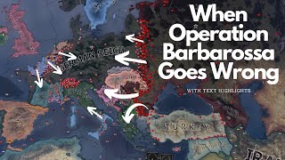 Failed Operation Barbarossa - HOI4 Timelapse