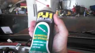 How To Lube A Speedometer Cable