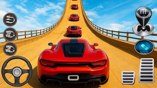 Mega Ramp Monster Car Racing 3D - Extreme Car Stunts - Android Gameplay screenshot 3
