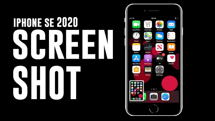 How to screenshot on iPhone SE 2 2020