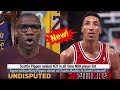 Undisputed | Shannon "outraged" Scottie Pippen ranked #21 ahead Charles in all-time NBA player list