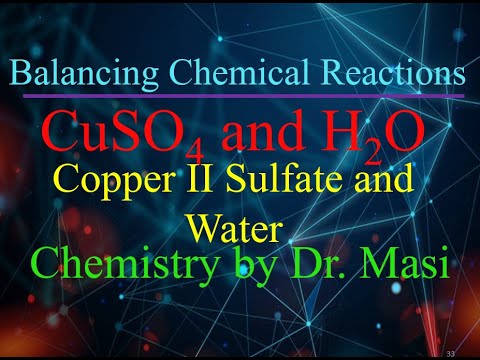 Video What is the Reaction Between Copper II Sulfate and... - youtube