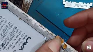 How to Lava iris50  White Display jumper solution (water damage 100% solution don)#merosewa