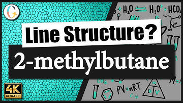How to draw the line structure for 2-methylbutane