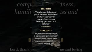 Colossians 3:12 | Daily Bible Verse #Shorts
