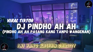 DJ PINDHO AH AH PASANG KANG TANPO WANGENAN - DJ LAMUNAN FYP TIKTOK FULL BASS MENGKANE 2024