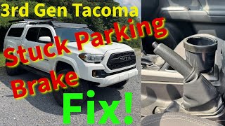 How To Replace 3rd gen Tacoma Parking Brake (2016-2023)