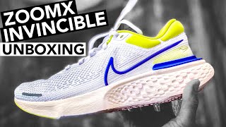 Nike ZoomX Invincible Run Flyknit Running Shoes // Unboxing and First Run