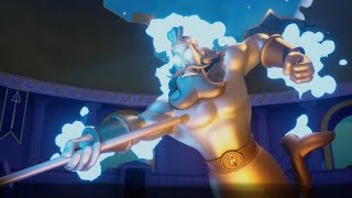 SpongeBob Titans Of The Tide Part 05 - Daunting Duel At The Poseidome