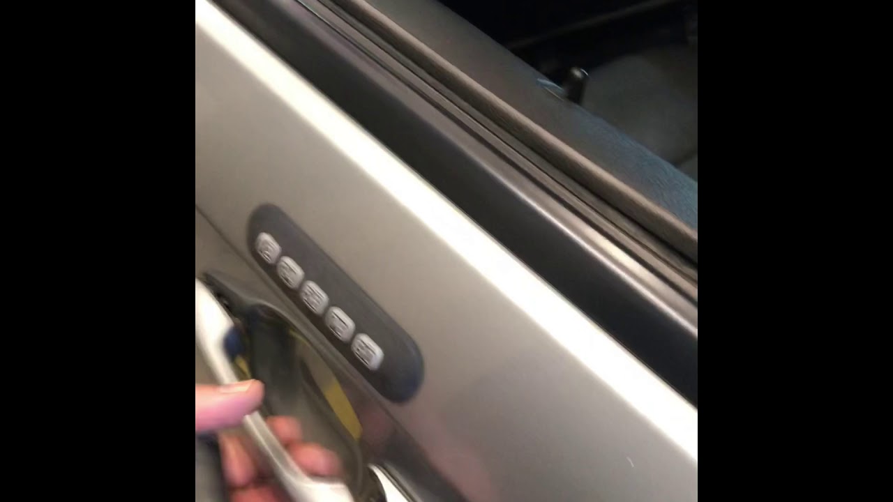 Keyless entry door code - YouTube
