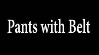 Efek suara saat memakai/melepas celana dengan ikat pinggang