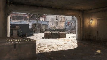 Call Of Duty:WW2 - Capture The Flag vs Veteran Bots on Occupation