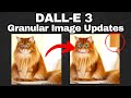 DALL-E 3 - UPDATE - Change ONLY DETAILS of your Images