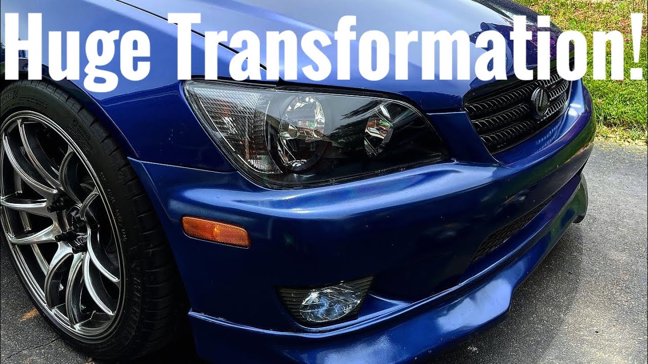 Installing Black Housing Headlights & Fog Lights! Huge Transformation!