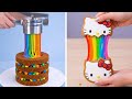 🌈 ¡Crea tu Propia Torta de Chocolate Mágica! 🍰 Sorprende a Todos con Colores