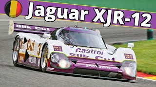 Jaguar XJR-12 Group C Sports Prototype - Sublime TWR V12 N/A Engine Sound at Spa Francorchamps