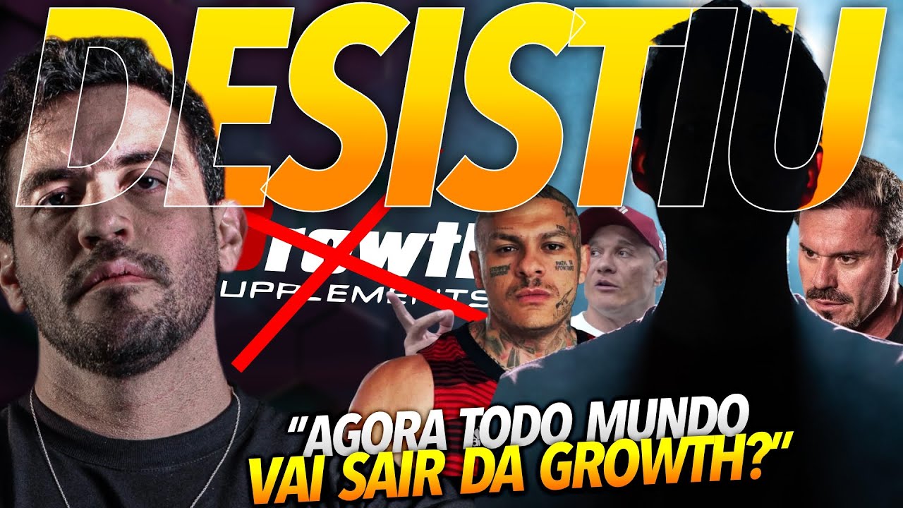 DONO DA GROWTH ABANDONA O BARCO OFICIALMENTE!