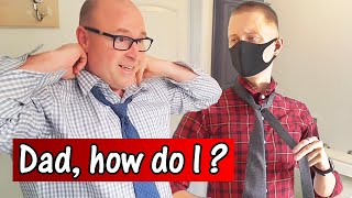 Learning From Dad, How Do I Tie A Tie