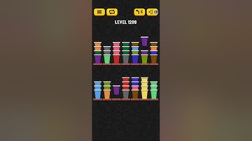 Cup Sort Puzzle Level 1209 = Water Sort Puzzle Level 1209 = Ball Sort Puzzle Level 1209 All the same