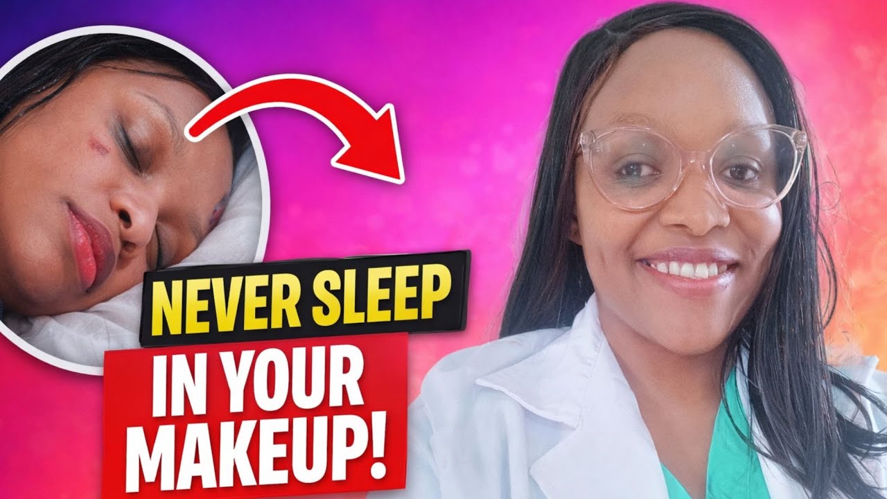 Что произойдет, если вы будете спать с макияжем? Настоящая причина, по которой вам следует смыват...