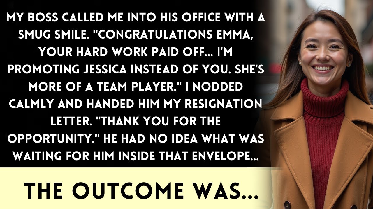 Мой начальник повысил моего ленивого коллегу вместо меня. А потом он увидел, что я скрыл в заявле...