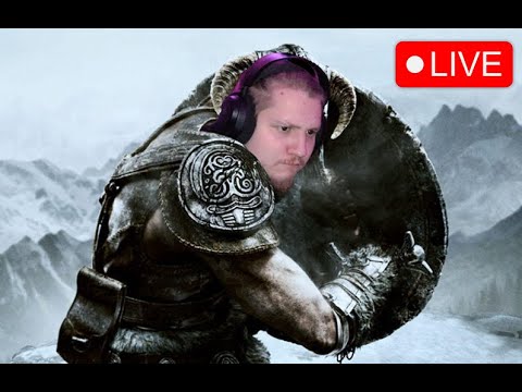 🔴LIVE - Playing some Skyrim Special Edition (Slightly modded) Part 5