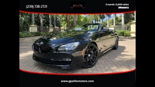 2012 BW 650i Convertible FOR SALE