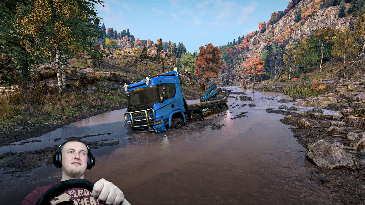 Прямой эфир SnowRunner Новый сезон Зурдания