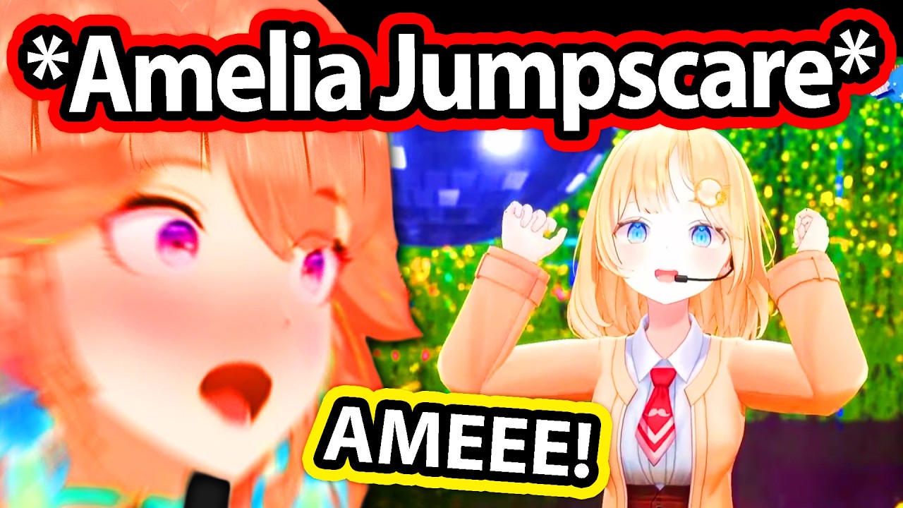 Ame Suddenly Appears on Kiara's Birthday Stream and Surprises Everyone 【Hololive】