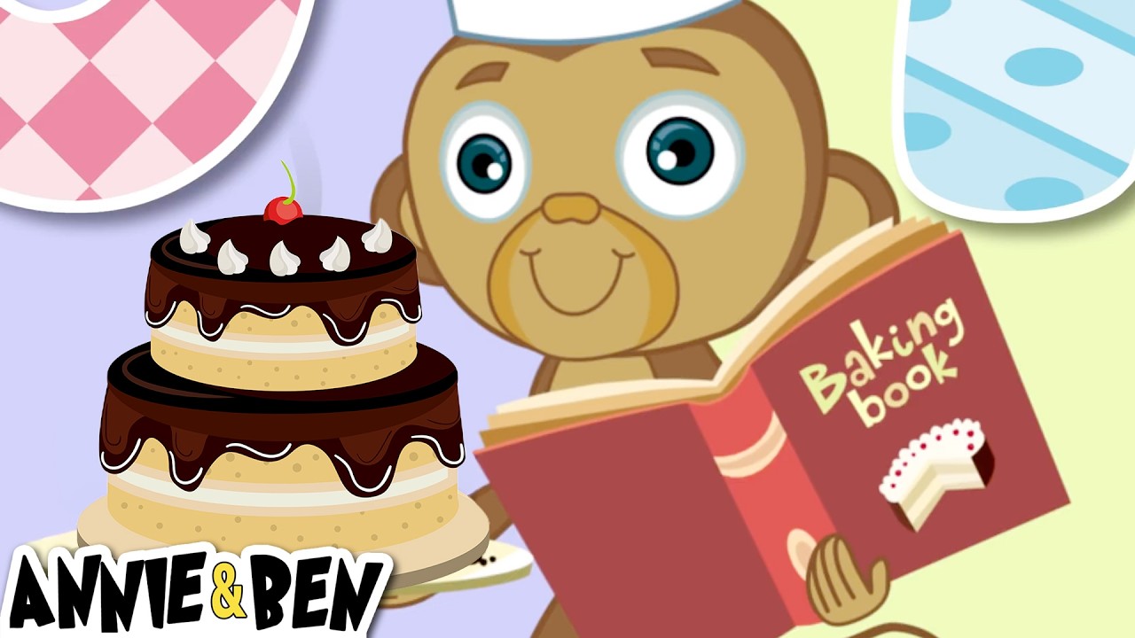 1 2 Let’s Bake a Cake for You 🎂🎶 | Annie and Ben Kids Songs For Babies
