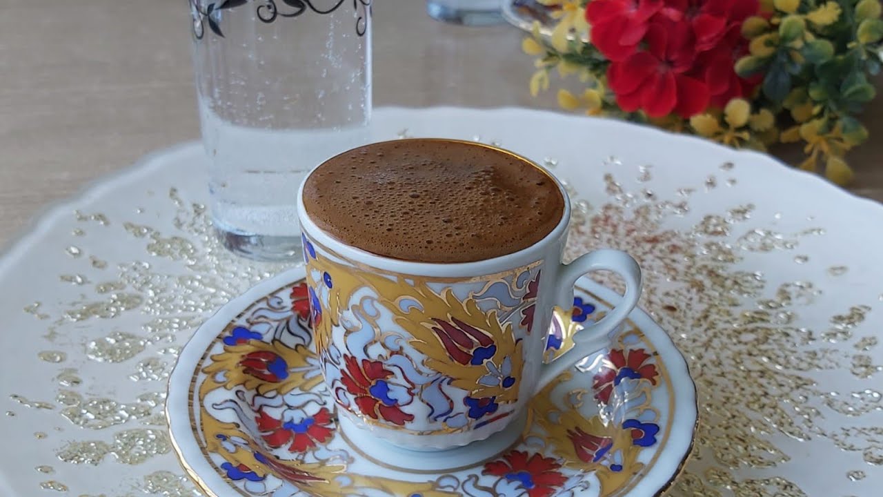 ☕BOL KÖPÜKLÜ TÜRK KAHVESİ TARİFİ KAHVE NASIL YAPILIR YouTube
