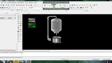 Water Level Control dengan CX Programmer dan CX Designer Oleh Santy