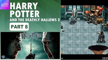Malfoy blocks Harry from taking the crown | Harry Potter and the Deathly Hallows 2 | Java Games # 8