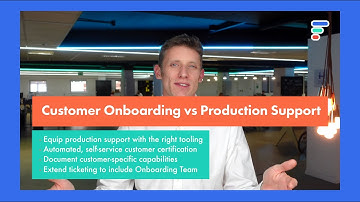 FIX Customer Onboarding vs Production Support - #dofixdifferently