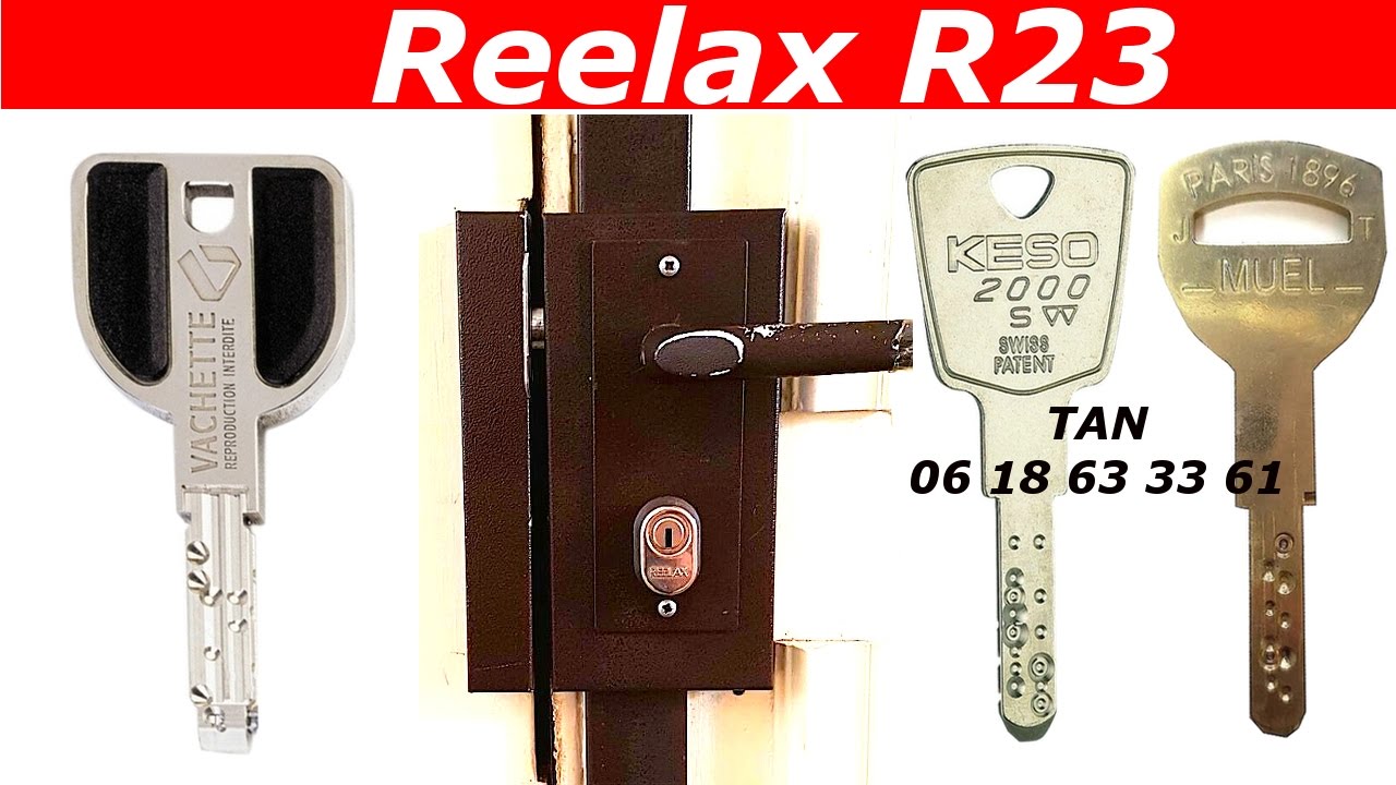 TUTO comment changer une serrure reelax ? changer un cylindre reelax ... TUTO comment changer une serrure reelax ? changer un cylindre reelax ...