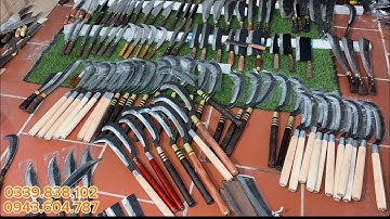 🆘🆘DAO CHẶT CÂY CHẶT XƯƠNG GÀ VỊT THÉP TRẮNG THÉP ĐEN 🆘🆘