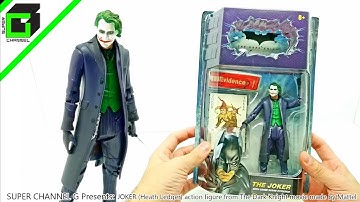 The JOKER (Heath Ledger) DARK KNIGHT action figure by Mattel