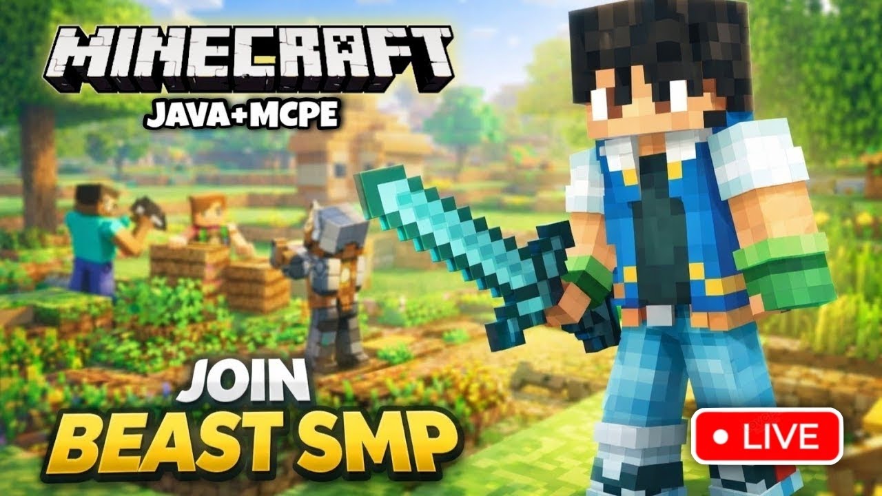 Playing Beast SMP🔥 | Hindi Gameplay 1.21 MINECRAFT SMP | SUNDAY 300 Special LIVE🥳 