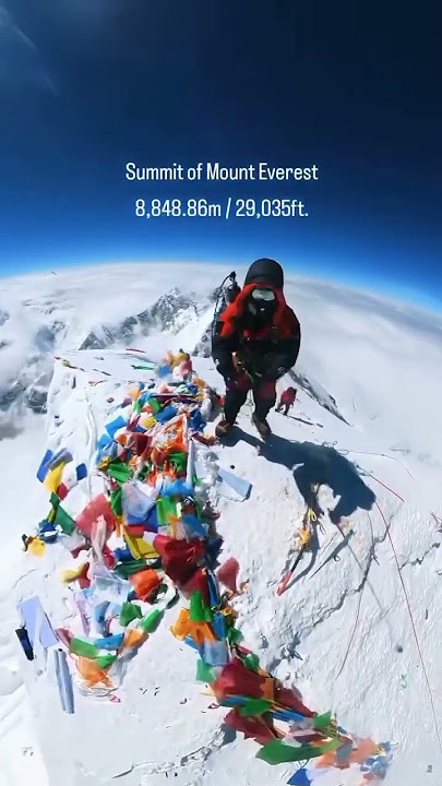 Mount Everest Summit || Climbing in Nepal || #travel