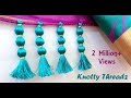 How to make saree or dopta teasle Deaign silk Thread