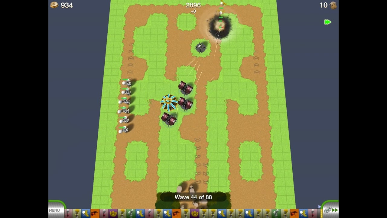 Tower Madness Thunderhill | Easy Solution | Fewest Towers