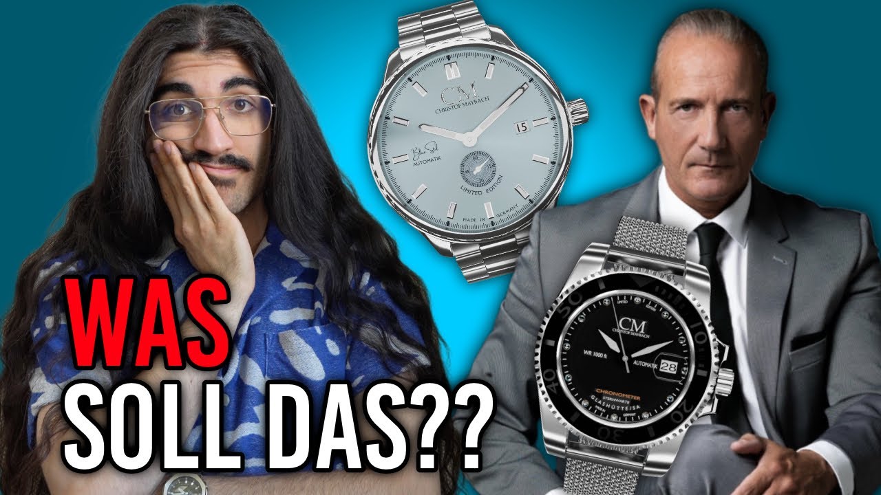 "Christof Maybach" Uhren Wird Immer Fragwürdiger...